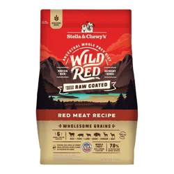Stella & Chewy's Wild Red Raw Coated High Protein Wholesome Grains Red Meat Recipe Dry Dog Food, 3.5 lb