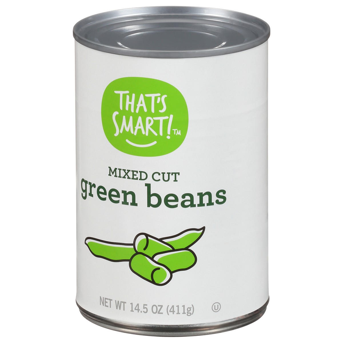 slide 4 of 9, That's Smart! Mixed Cut Green Beans 14.5 oz, 14.5 oz