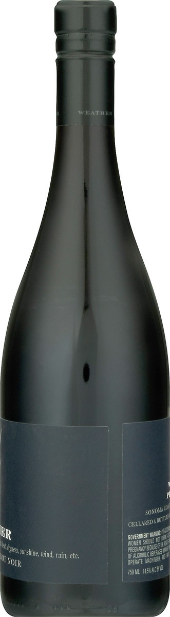 slide 9 of 9, Weather Wines Pinot Noir, Sonoma Coast, 