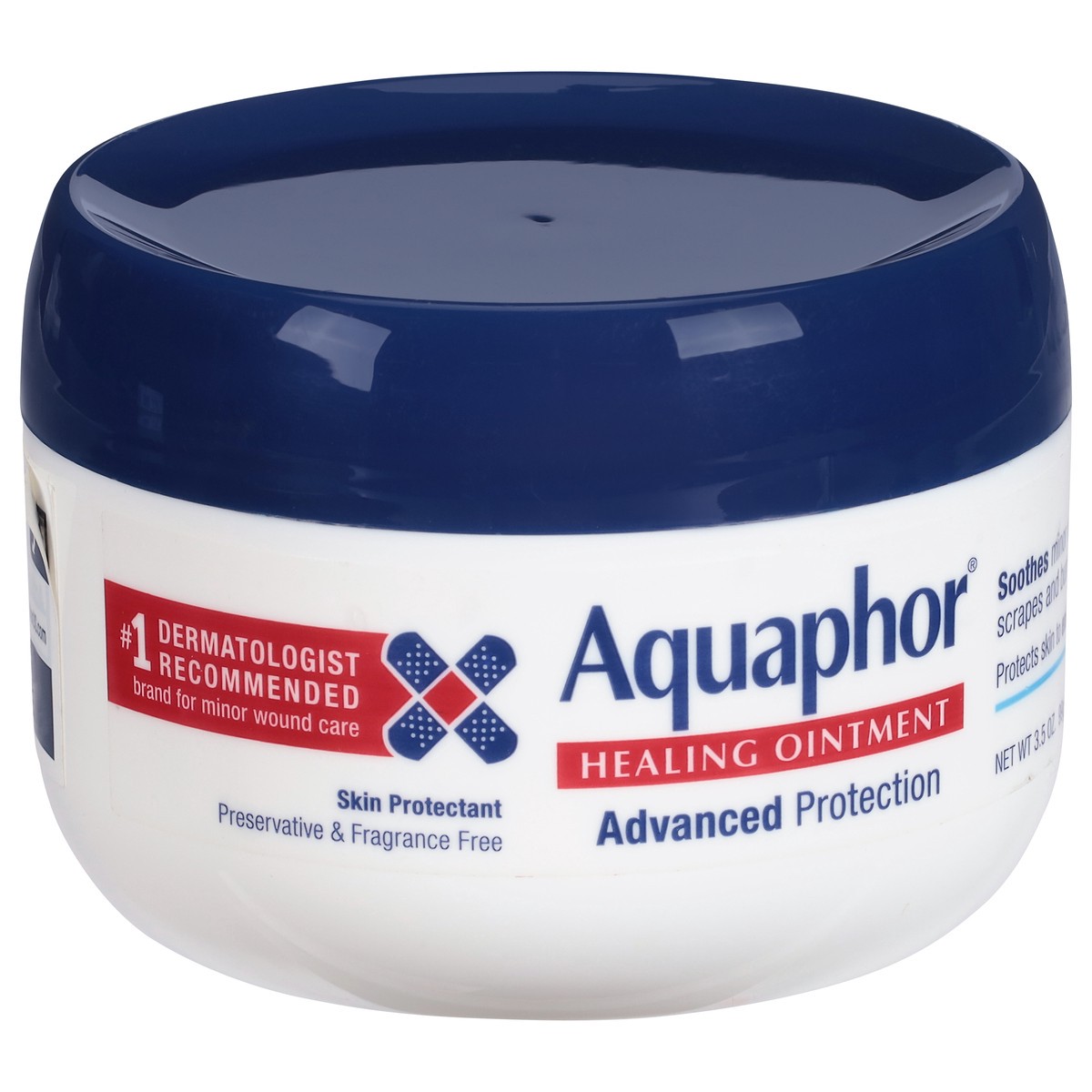 slide 2 of 9, Aquaphor First Aid Healing Ointment Jar, 3.5 oz