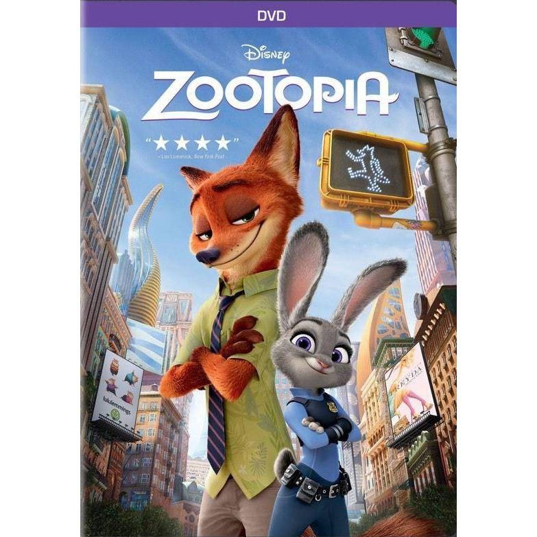 slide 1 of 1, Zootopia (DVD), 1 ct