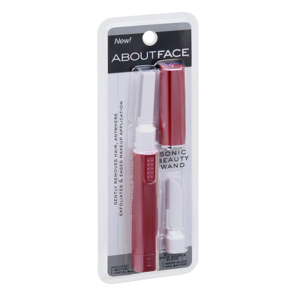 slide 9 of 9, AboutFace Brow Shaper Blade Sonic Beauty Wand 1 ea, 1 ct