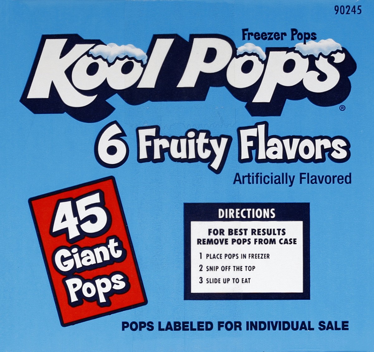 Kool Pops Freezer Pops, Assorted Flavors 45 ct; 5.5 oz | Shipt