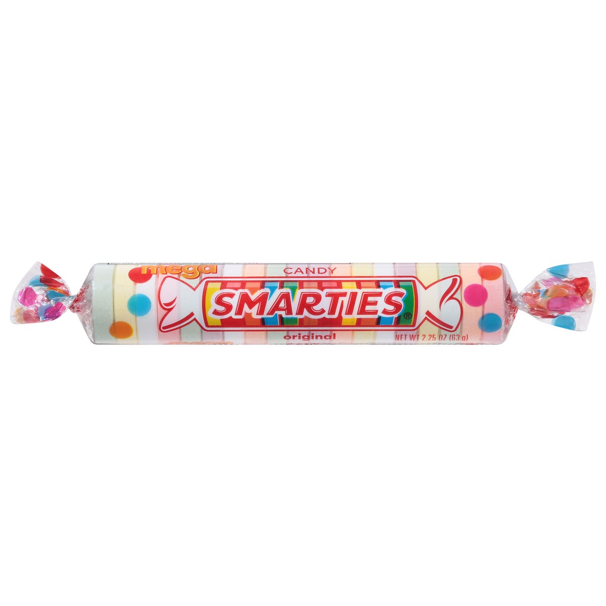 slide 1 of 13, Smarties Original Candy Mega 2.25 oz, 2.25 oz