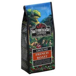SF Bay Coffee Coffee, Ground, French Roast - 12 oz