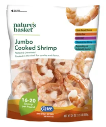 Nature's Basket Jumbo Peeled & Deveined Cooked Shrimp