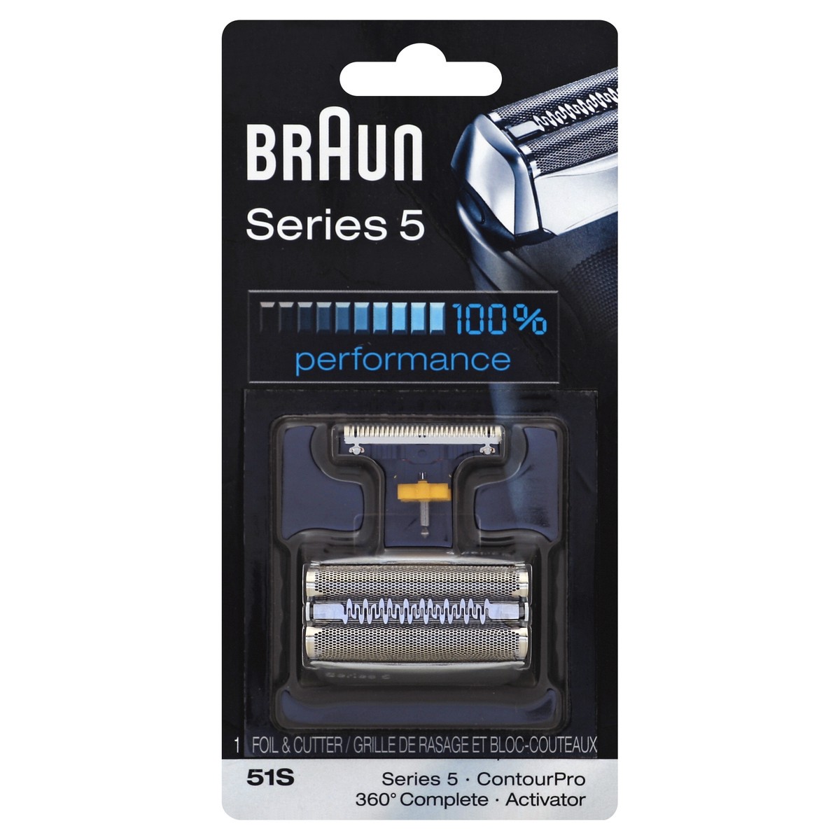 slide 2 of 3, Braun Foil & Cutter 1 ea, 1 ct