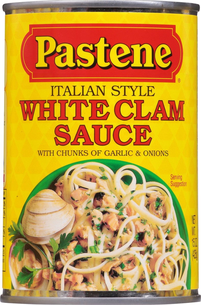 slide 4 of 13, Pastene Italian Style White Clam Sauce 15 oz, 15 oz