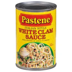 Pastene Italian Style White Clam Sauce 15 oz