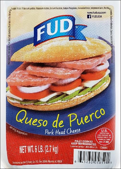 slide 1 of 1, FUD Piece Original Ham, per lb
