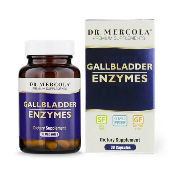 slide 1 of 1, Dr. Mercola Gallbladder Enzymes, 30 ct