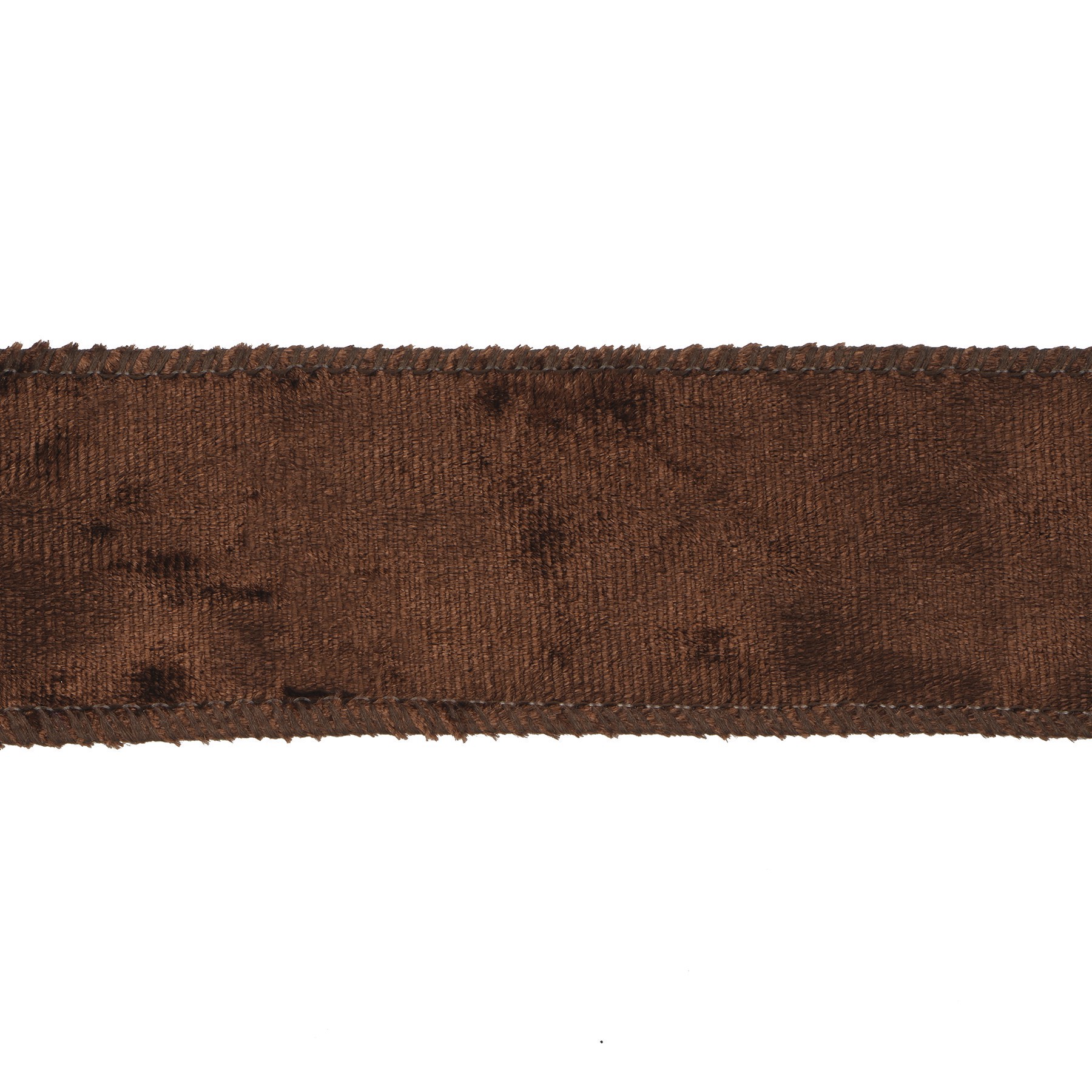 slide 2 of 3, 1.5" X 15ft. Brown Wired Velvet Ribbon By Celebrate It, 1.5 in x 15 ft