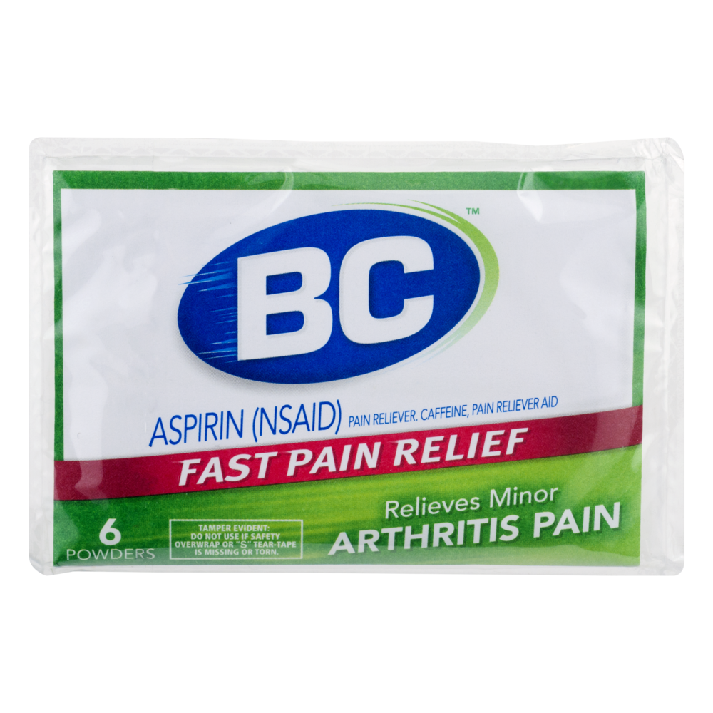 slide 1 of 1, BC Fast Pain Relief Arthritis Powders, 6 ct