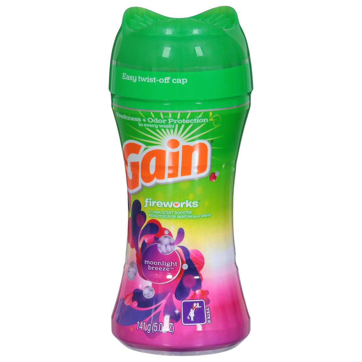 slide 6 of 13, Gain Fireworks In-Wash Moonlight Breeze Trial Size! Scent Booster 5.0 oz, 1 ct