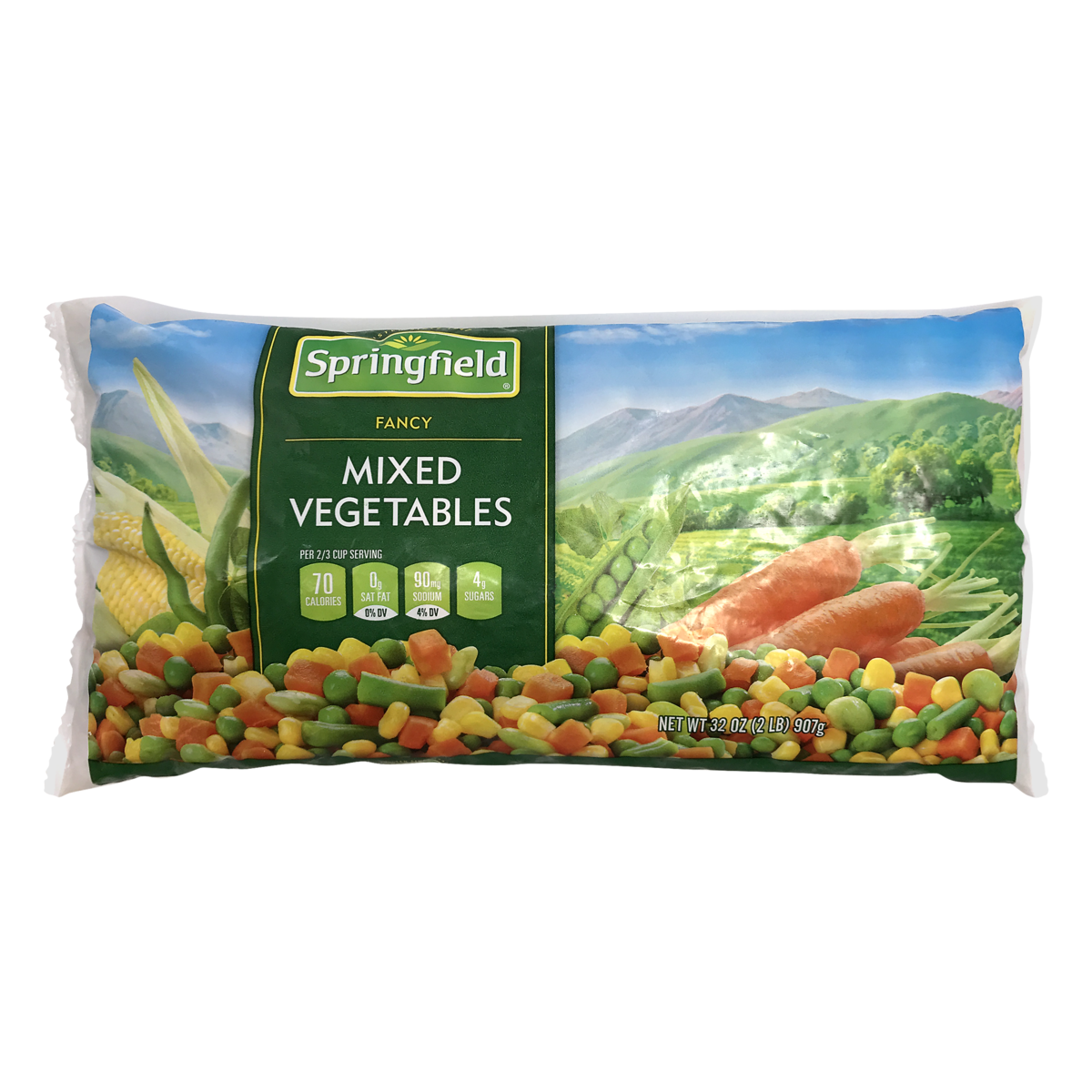 slide 1 of 1, Springfield Mixed Vegetables Family Pack, 32 oz