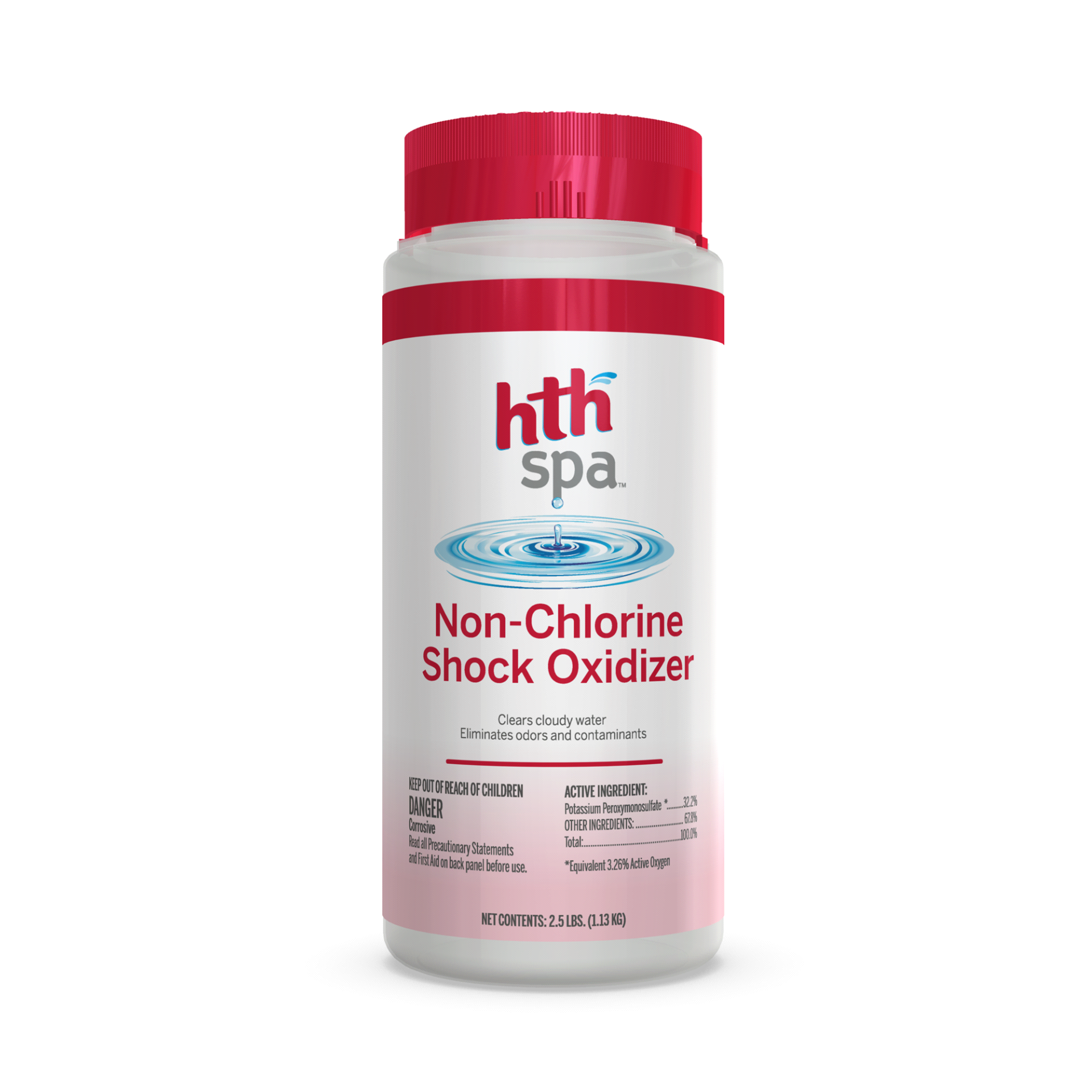 slide 1 of 1, hth Spa Non-Chlorine Shock Oxidizer, 1 ct