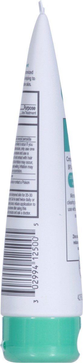 slide 4 of 9, Cetaphil Gentle Clear Complexion-Clearing BPO Acne Cleanser, 4.2 oz, 4.2 fl oz