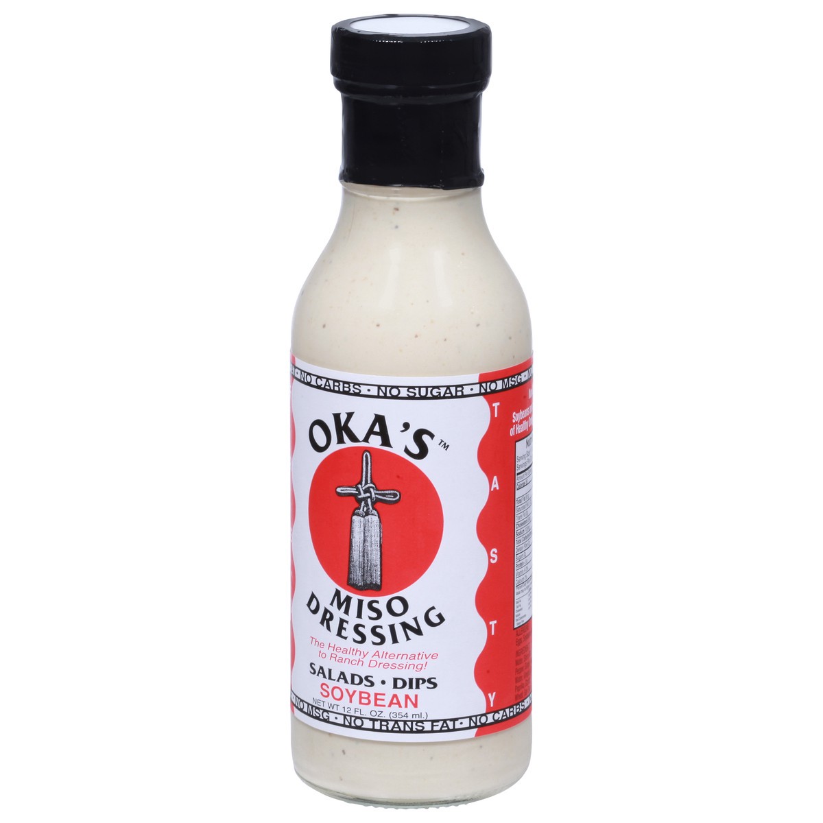 slide 9 of 13, Oka's Soybean Miso Dressing 12 fl oz, 12 oz