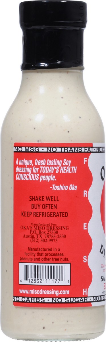 slide 5 of 13, Oka's Soybean Miso Dressing 12 fl oz, 12 oz