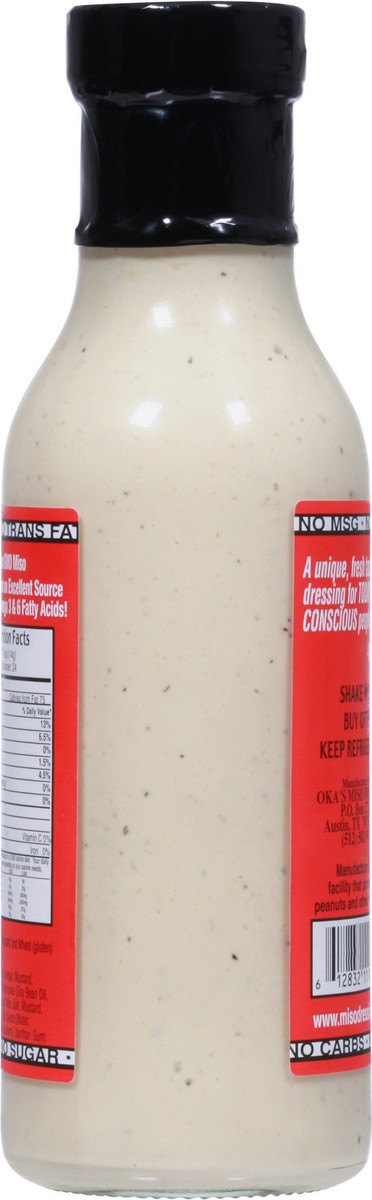 slide 10 of 13, Oka's Soybean Miso Dressing 12 fl oz, 12 oz