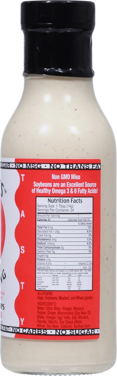 slide 8 of 13, Oka's Soybean Miso Dressing 12 fl oz, 12 oz