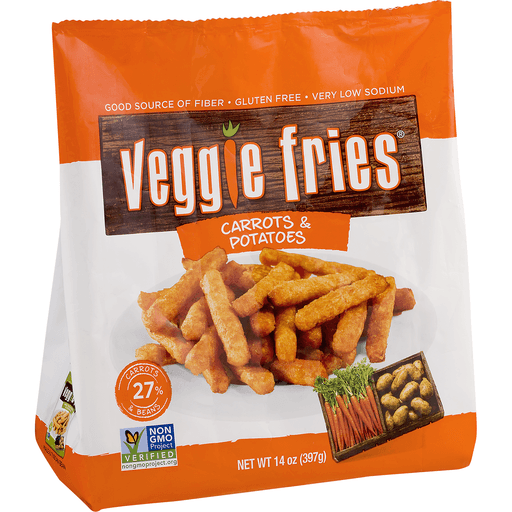 slide 3 of 8, Farmwise Veggie Fries Carrots, 14 oz
