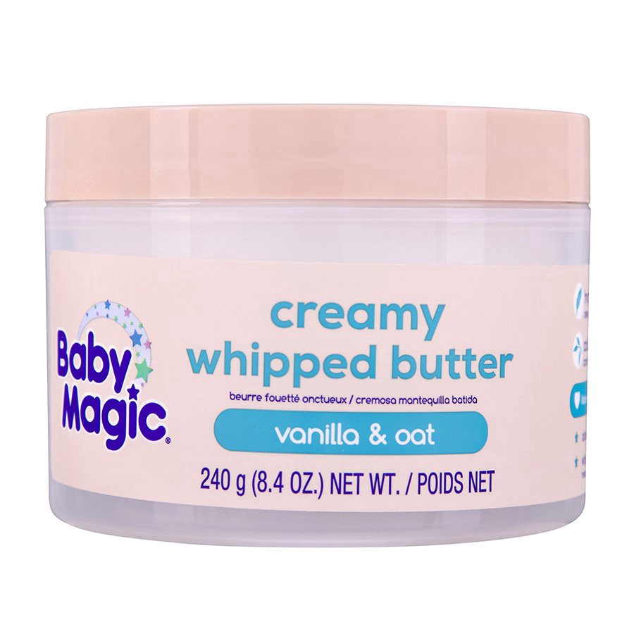 slide 1 of 1, Baby Magic Creamy Whipped Butter - Vanilla Oat, 8.4 oz