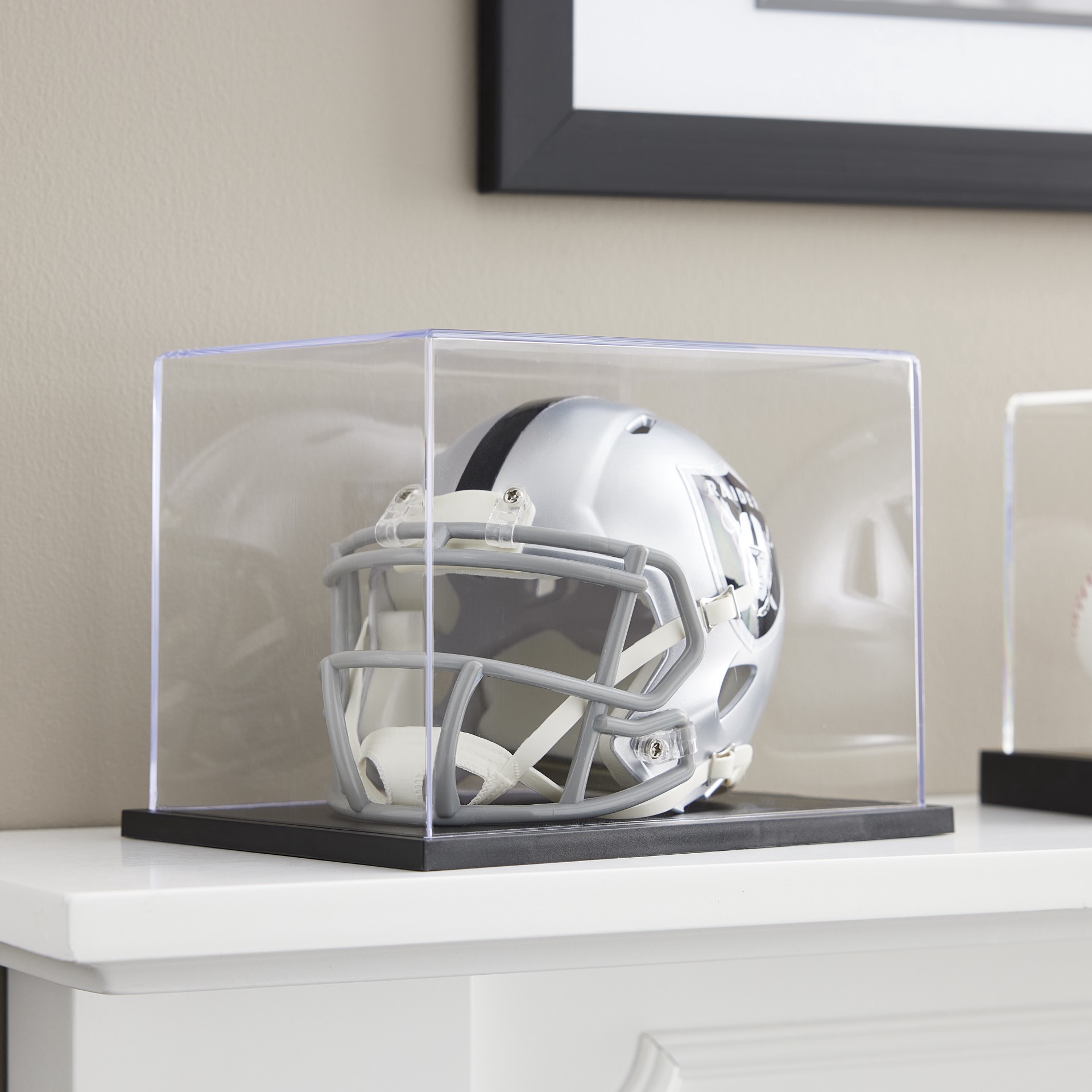 slide 3 of 3, Mini Helmet Display Case By Studio Decor, 5 in x 7 in x 5 in