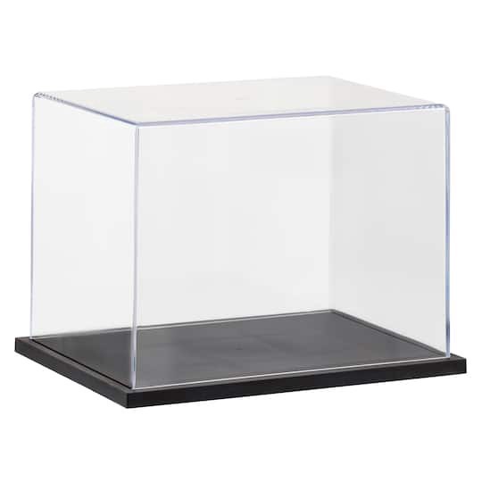 slide 1 of 3, Mini Helmet Display Case By Studio Decor, 5 in x 7 in x 5 in