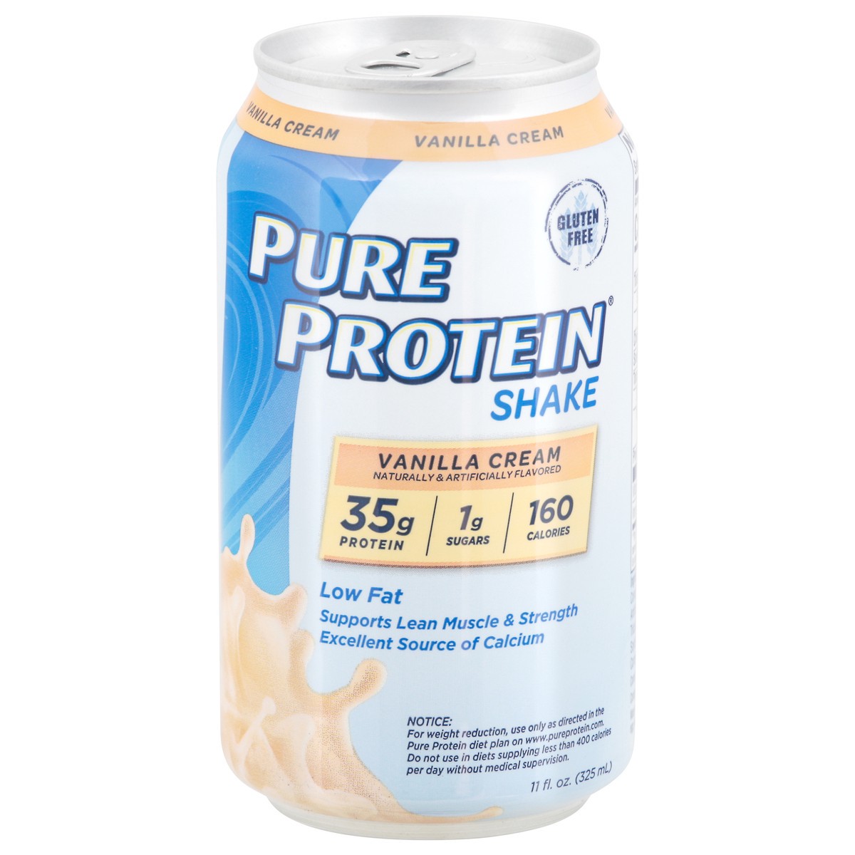 slide 1 of 6, Pure Protein Vanilla Cream Protein Shake 11 fl oz, 11 fl oz