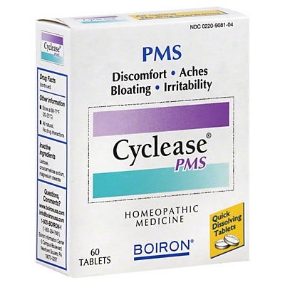 slide 1 of 1, Boiron Cyclease PMS Quick Dissolving Tablets, 60 ct