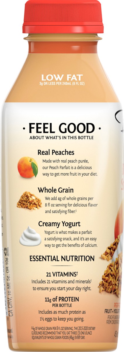 slide 2 of 5, Bolthouse Farms Peach Parfait Breakfast Smoothie - 15.2 fl oz, 15.2 fl oz