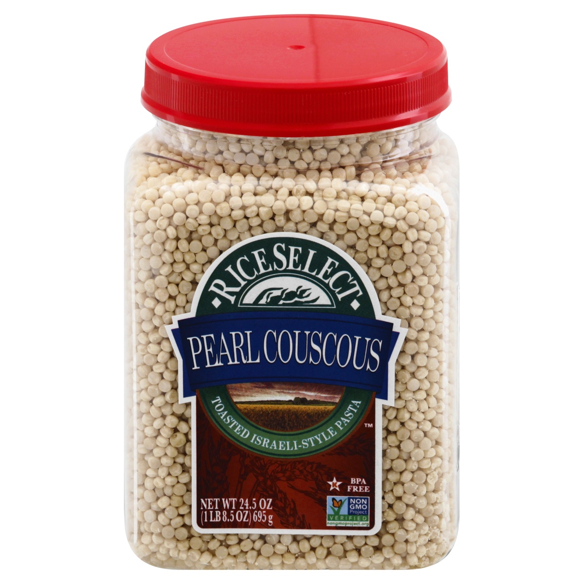 slide 1 of 8, RiceSelect Original Pearl Couscous, 24.5 oz