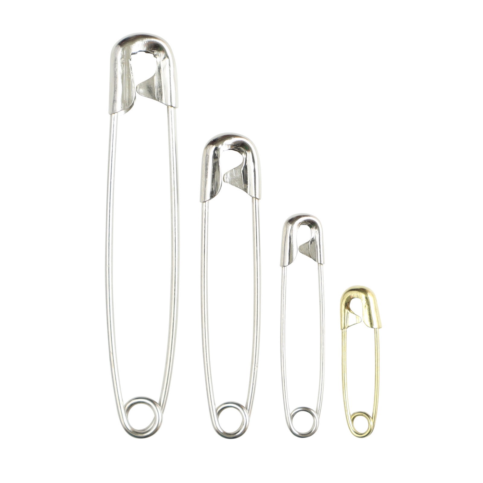 slide 3 of 4, Safety Pins Bonus Pack By Loops & Threads, 1 ct