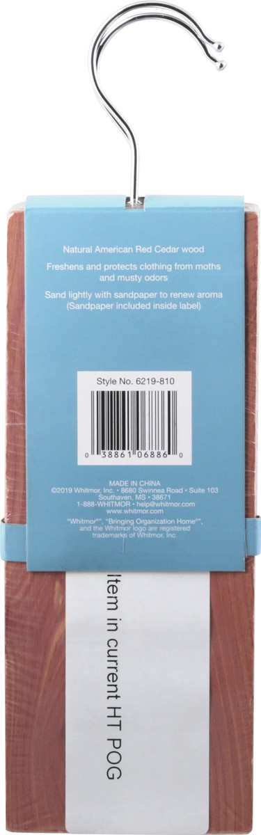 slide 2 of 11, Whitmor Cedar Hang Ups 2 ea, 2 ct