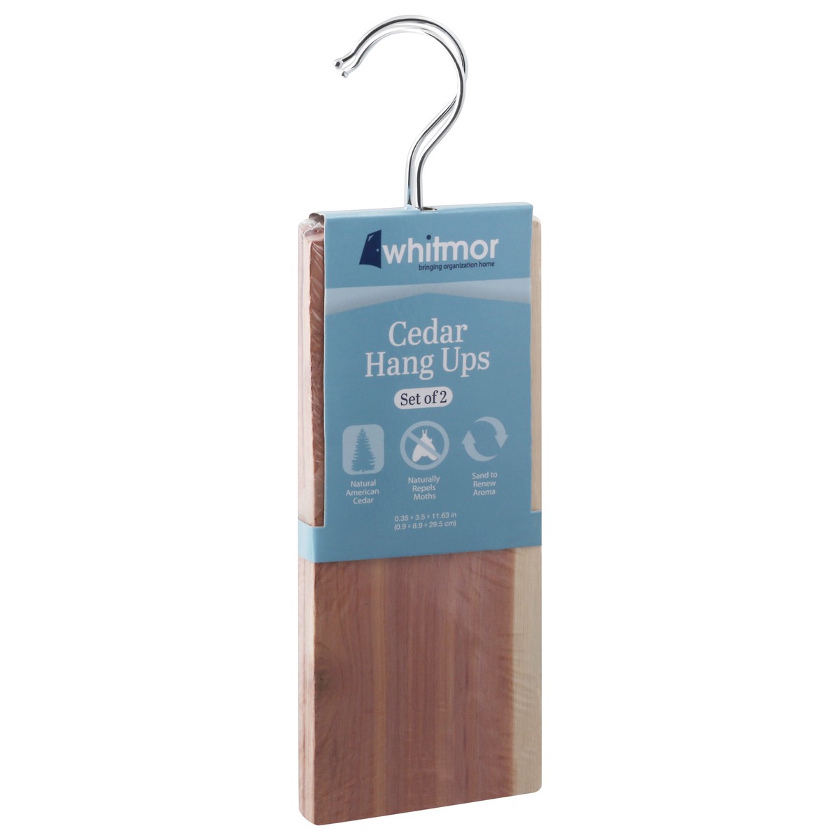 slide 5 of 11, Whitmor Cedar Hang Ups 2 ea, 2 ct