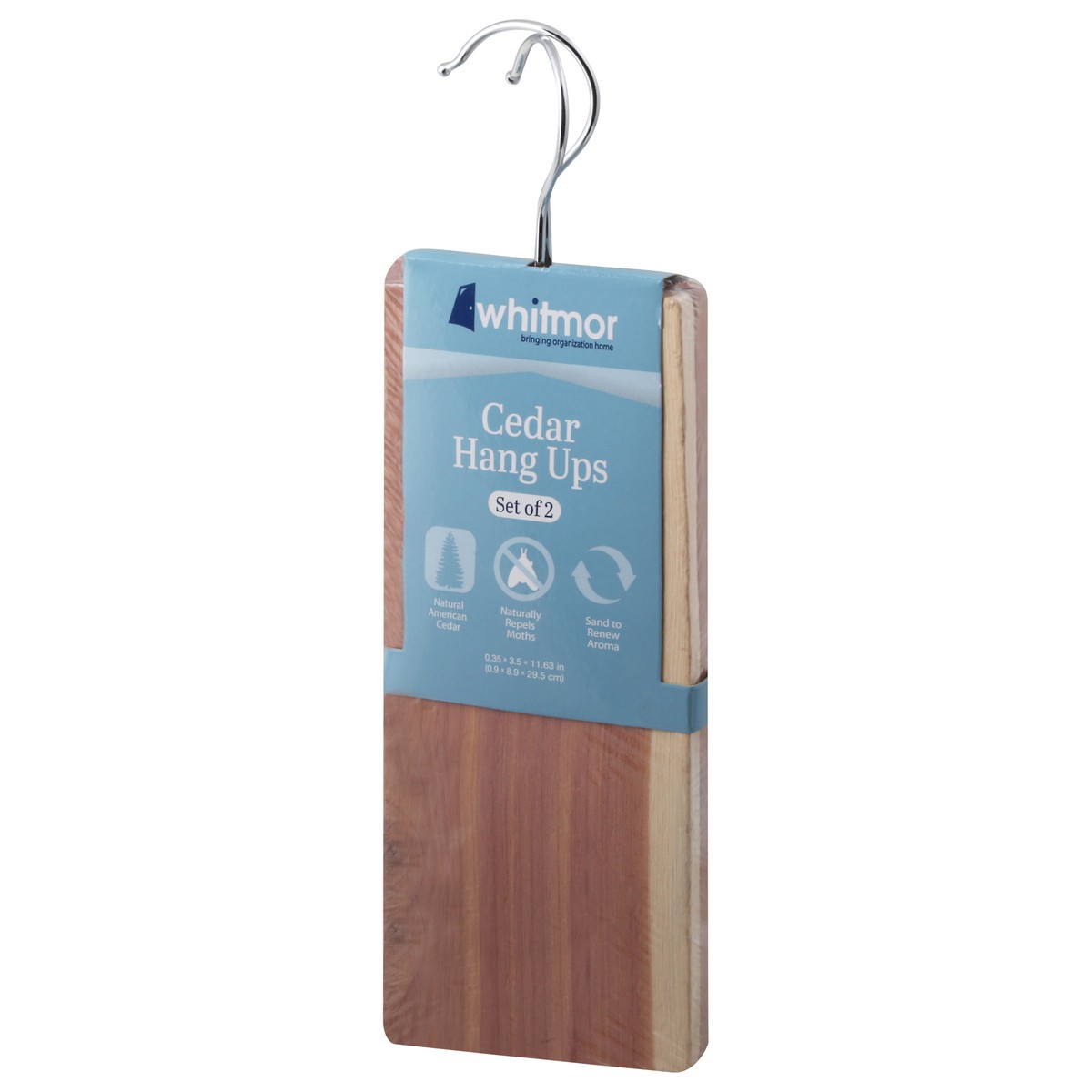 slide 7 of 11, Whitmor Cedar Hang Ups 2 ea, 2 ct