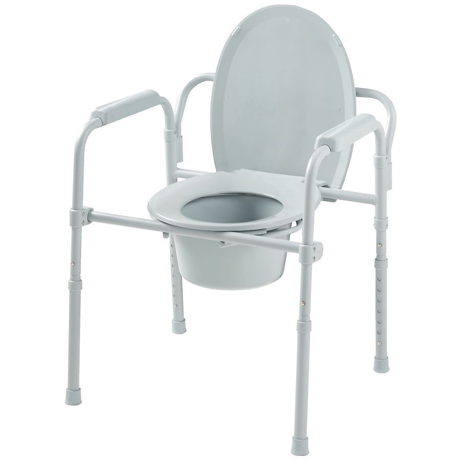 slide 1 of 5, Walgreens Bedside Toilet, 1 ct