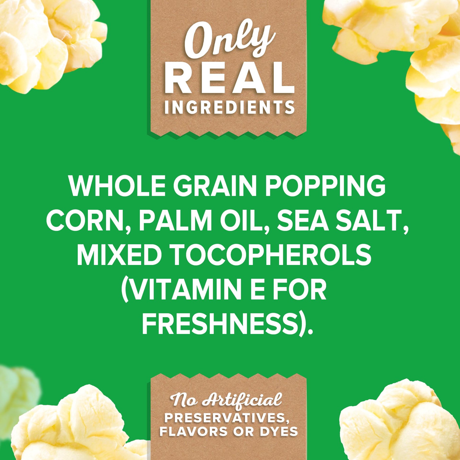 slide 4 of 5, Orville Redenbacher's SmartPop! Microwave Popcorn, Sea Salt, 3.29 oz. Bags, 6-Count, 6 ct