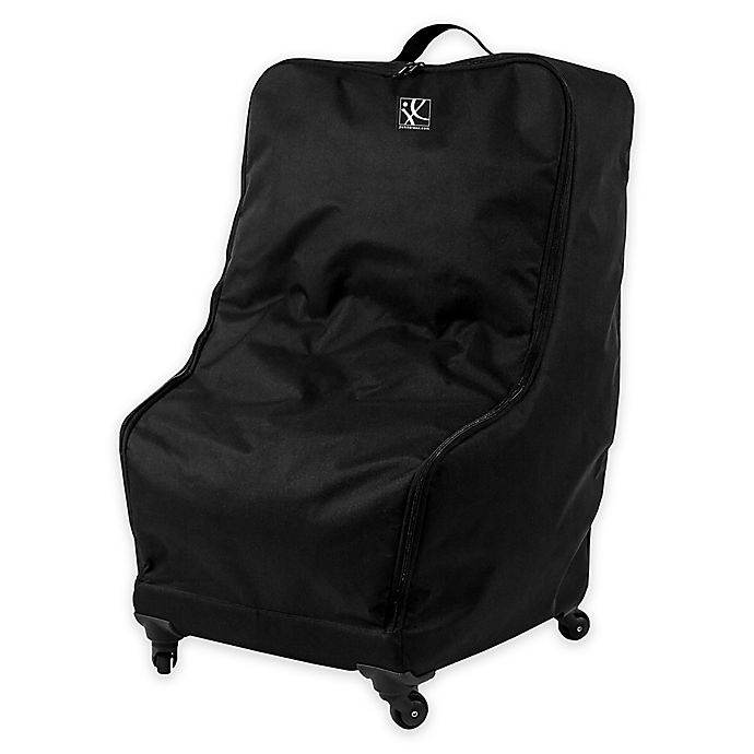 slide 1 of 5, J.L. Childress Deluxe Car Seat Travel Wheelie Bag - Black, 1 ct