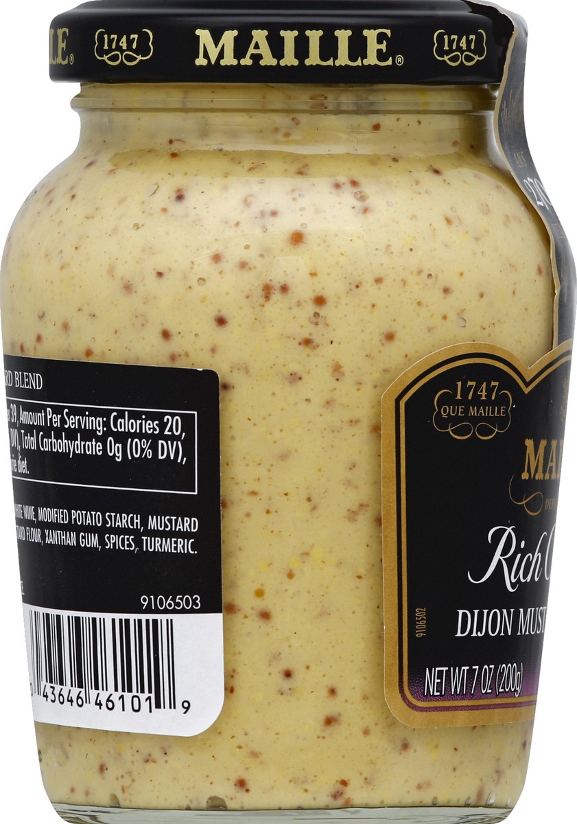 slide 3 of 6, Maille Mustard Rich Country Dijon, 7 oz, 7 oz