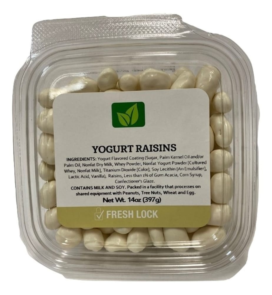 slide 1 of 1, Torn & Glasser Torn Glasser Yogurt Raisins, 14 oz