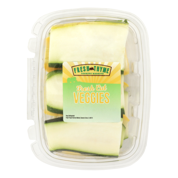 slide 1 of 1, Fresh Thyme Summer Squash Planks, 12 oz