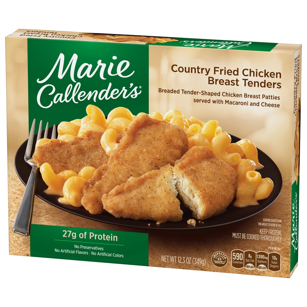 slide 9 of 11, Marie Callender's Country Fried Chicken Breast Tenders 12.3 oz, 12.3 oz