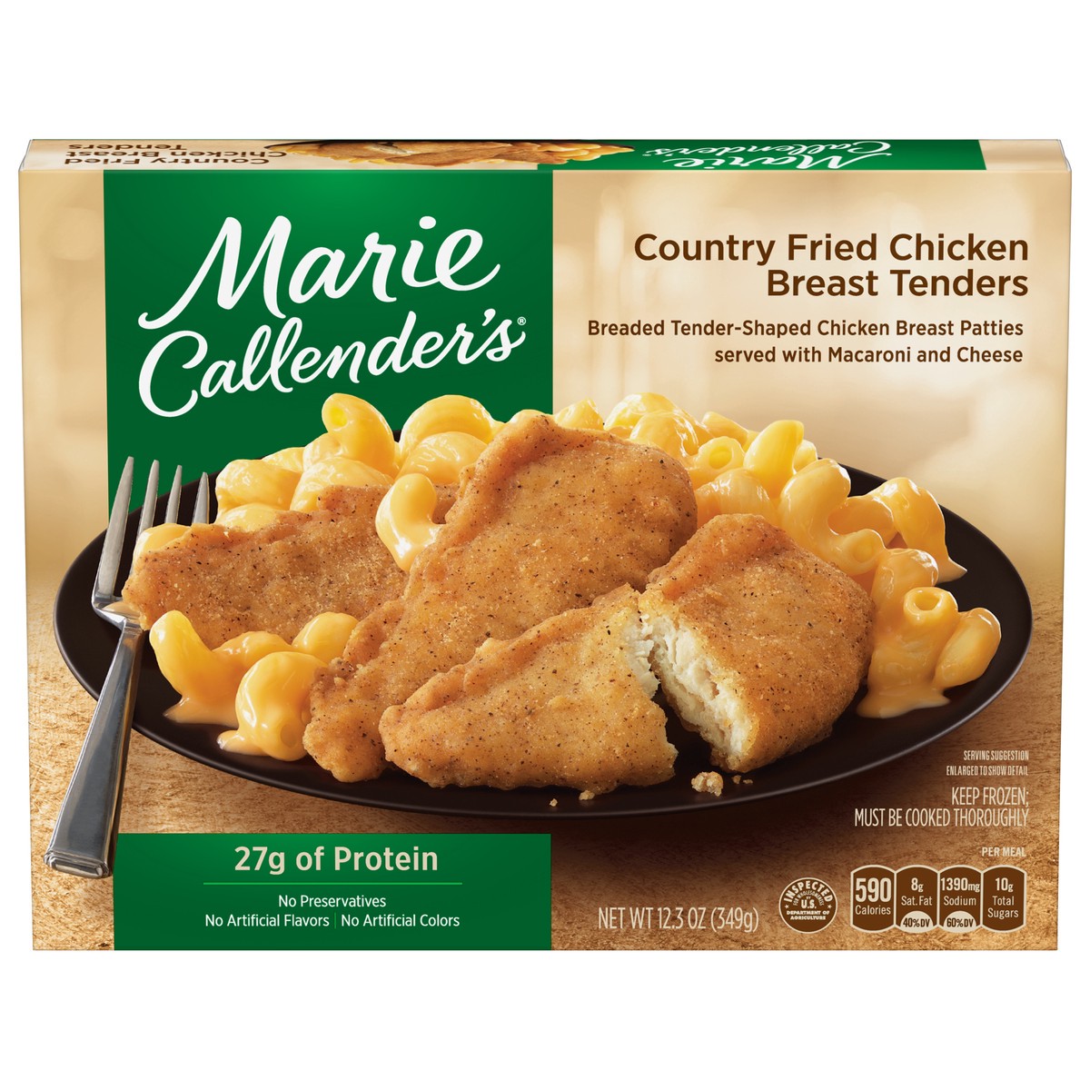 slide 1 of 11, Marie Callender's Country Fried Chicken Breast Tenders 12.3 oz, 12.3 oz