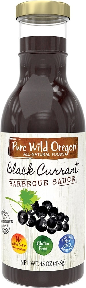 slide 1 of 1, Pure Wild Oregon Black Currant BBQ Sauce, 15 oz