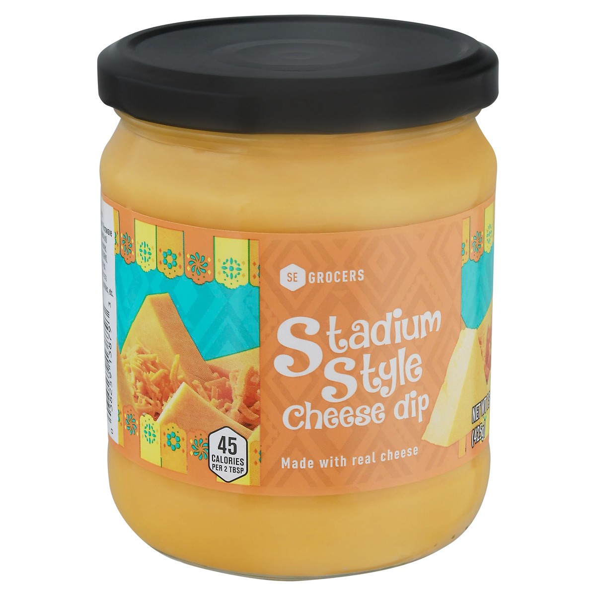 slide 6 of 13, SE Grocers Salsa Con Queso, 15 oz