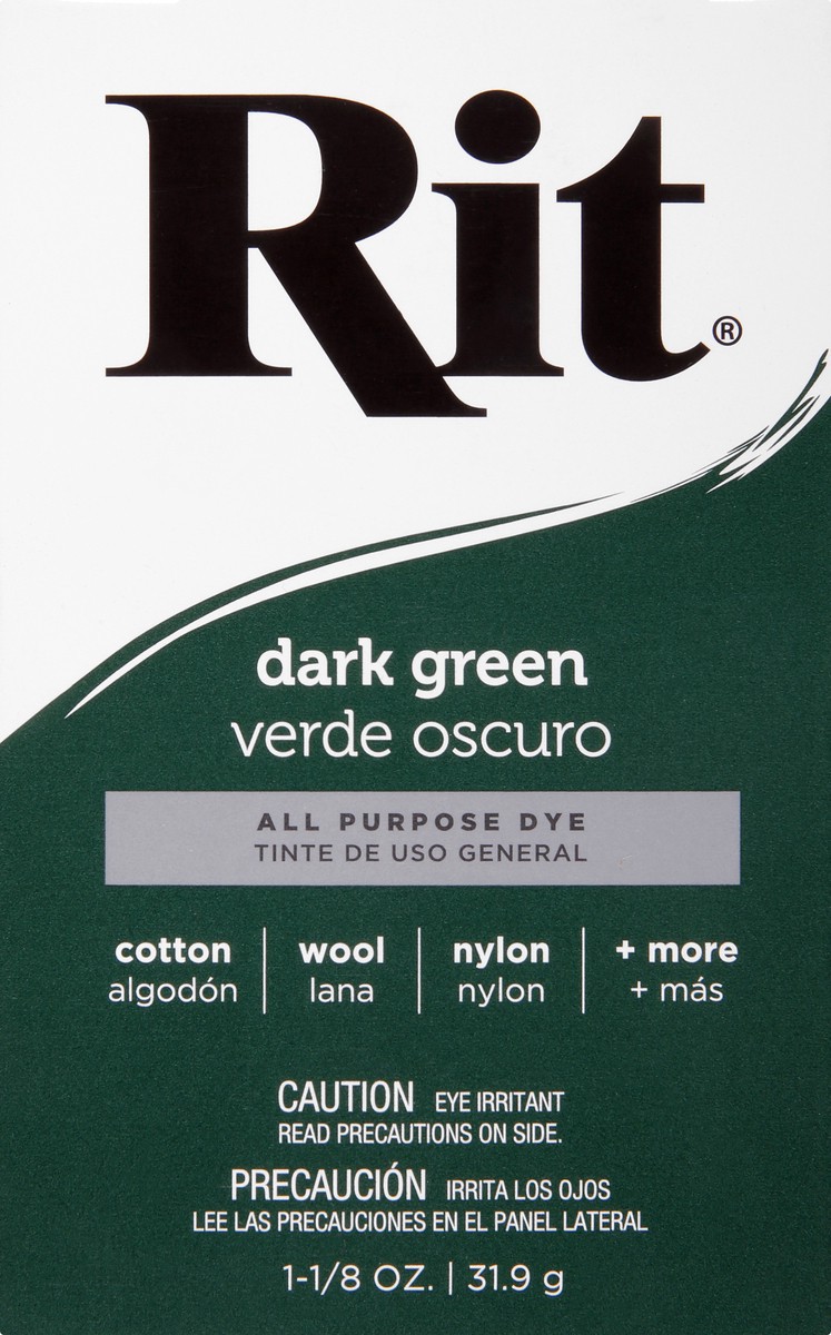 slide 1 of 9, Rit Dye Green, 1.16 oz