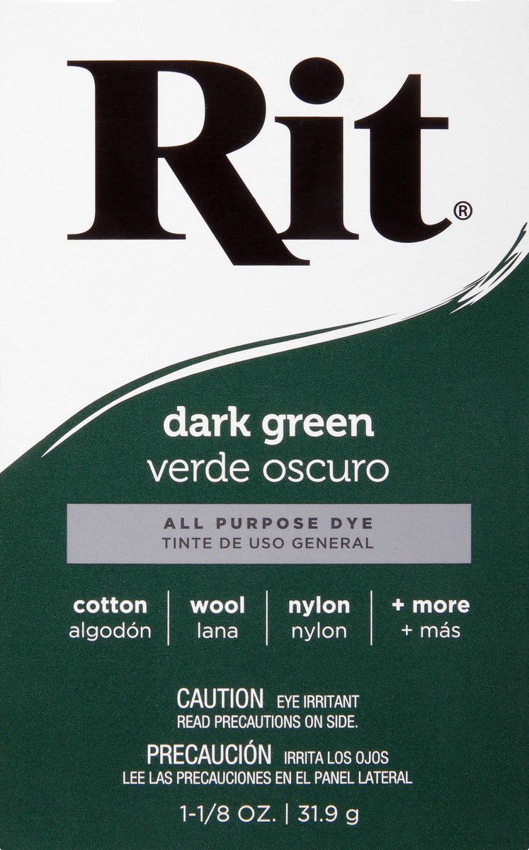 slide 2 of 9, Rit Dye Green, 1.16 oz