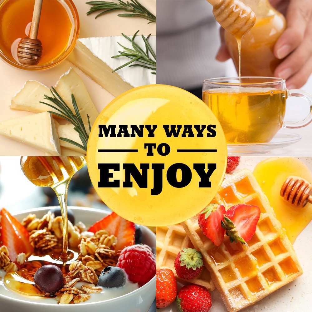 slide 2 of 4, Kroger Pure Clover Honey, 16 oz
